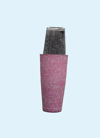 Bar Shaker Weighted Pink Foral