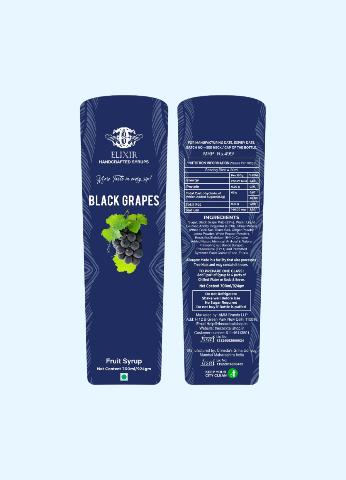 Black Grapes Syrup