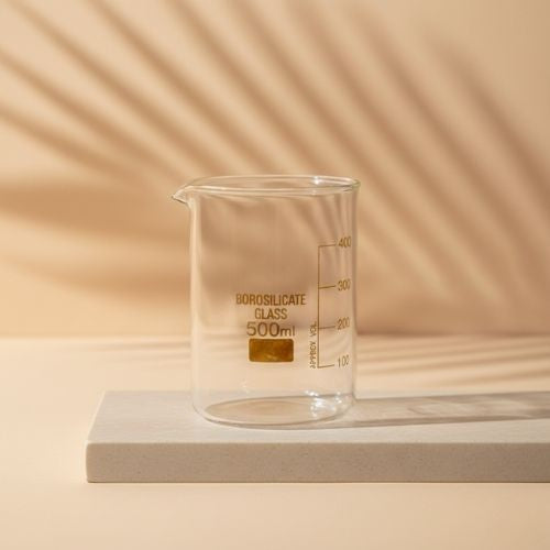 Borosilicate Glass Flat Bottom Lab Beakers