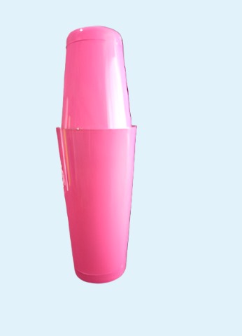 Stainless Steel Boston Shaker Pink