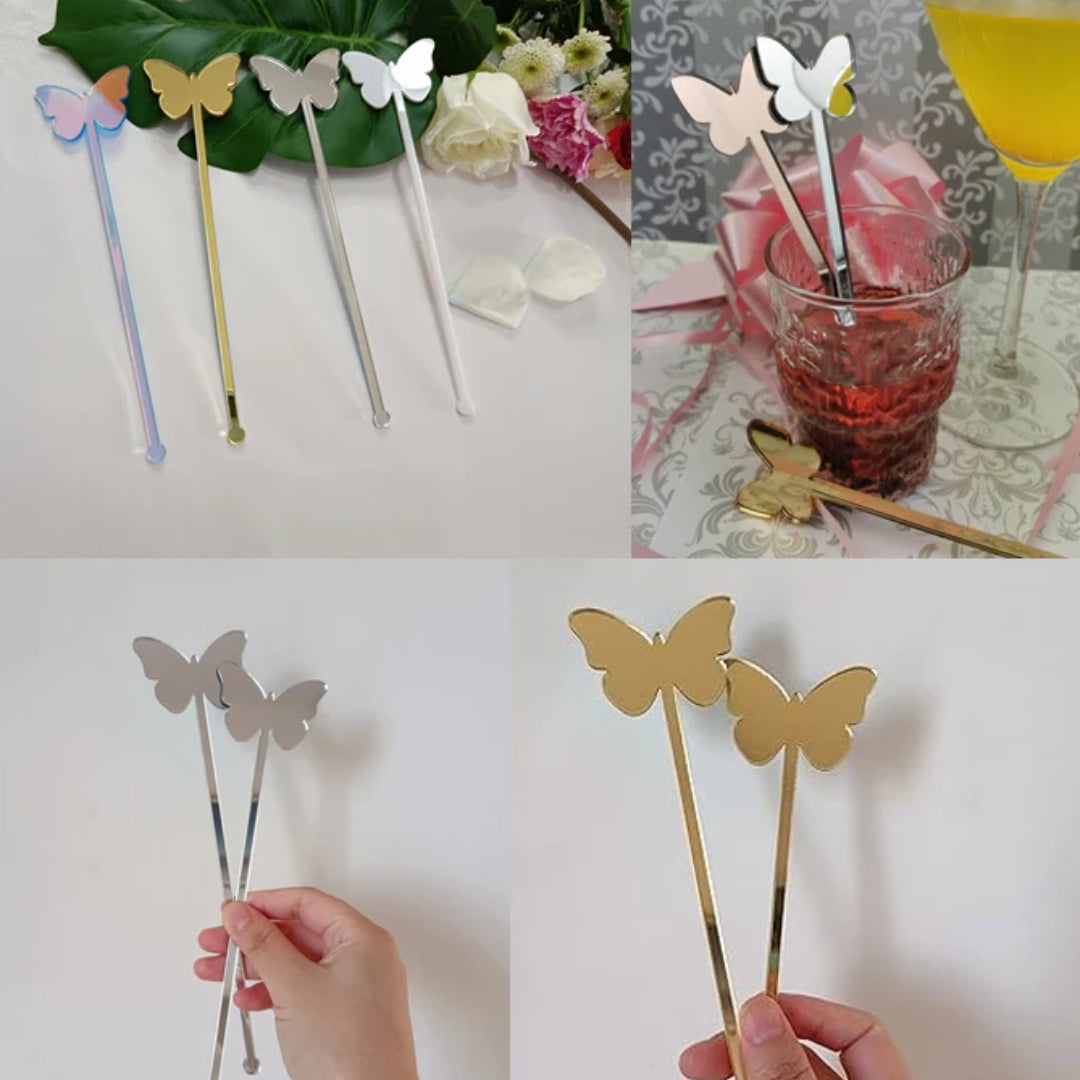 Butterfly Shaped Stirrers