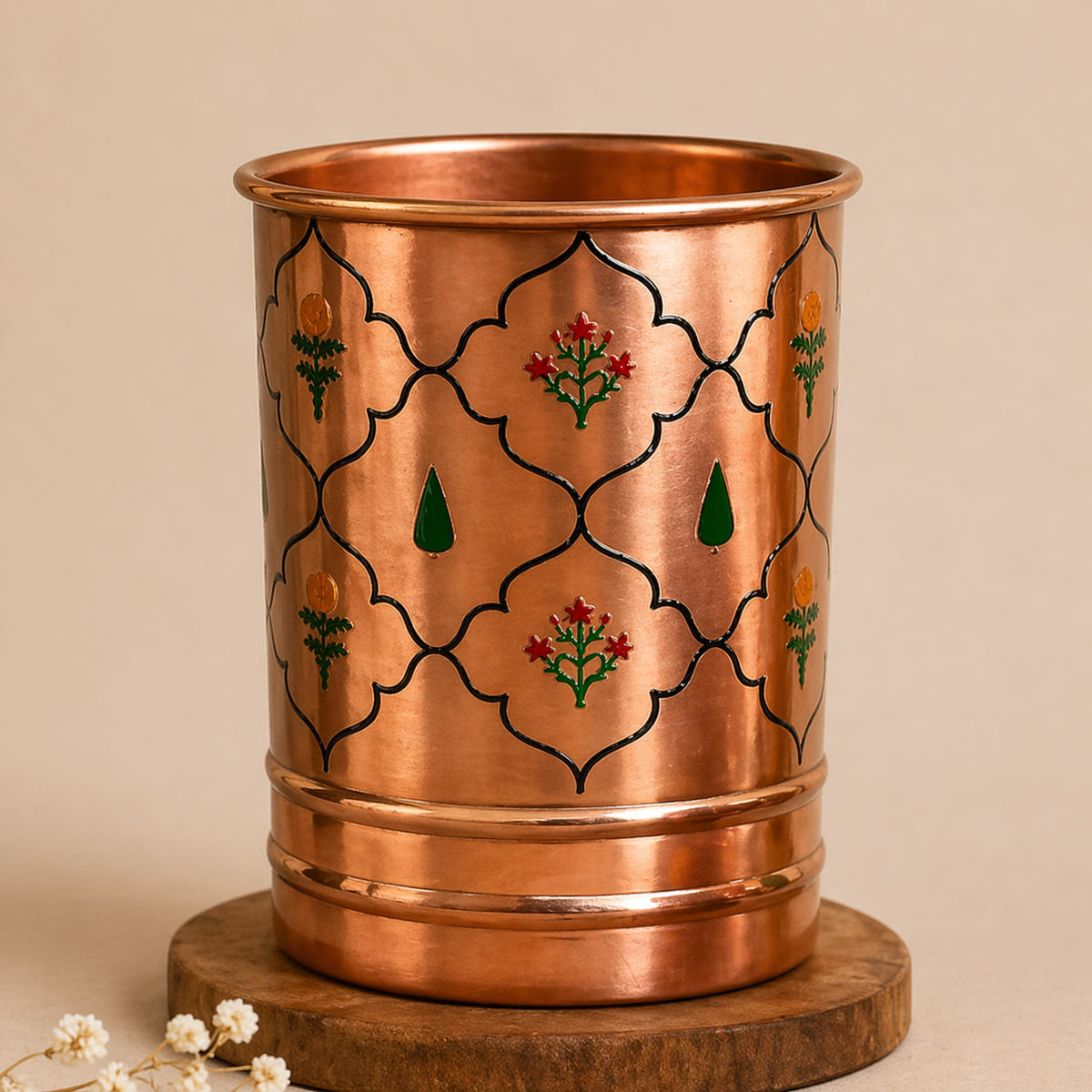 Copper Glass (Palace Bloom)