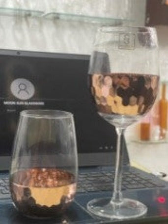 Wine Glass Copper