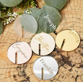 Customized Acrylic Glass Clip