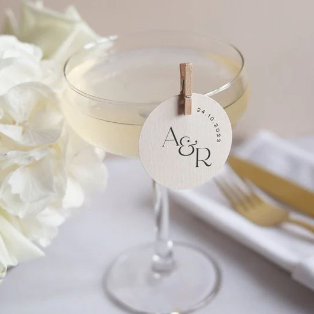 Customized Hanging Drink Tags — photo 1 of 2