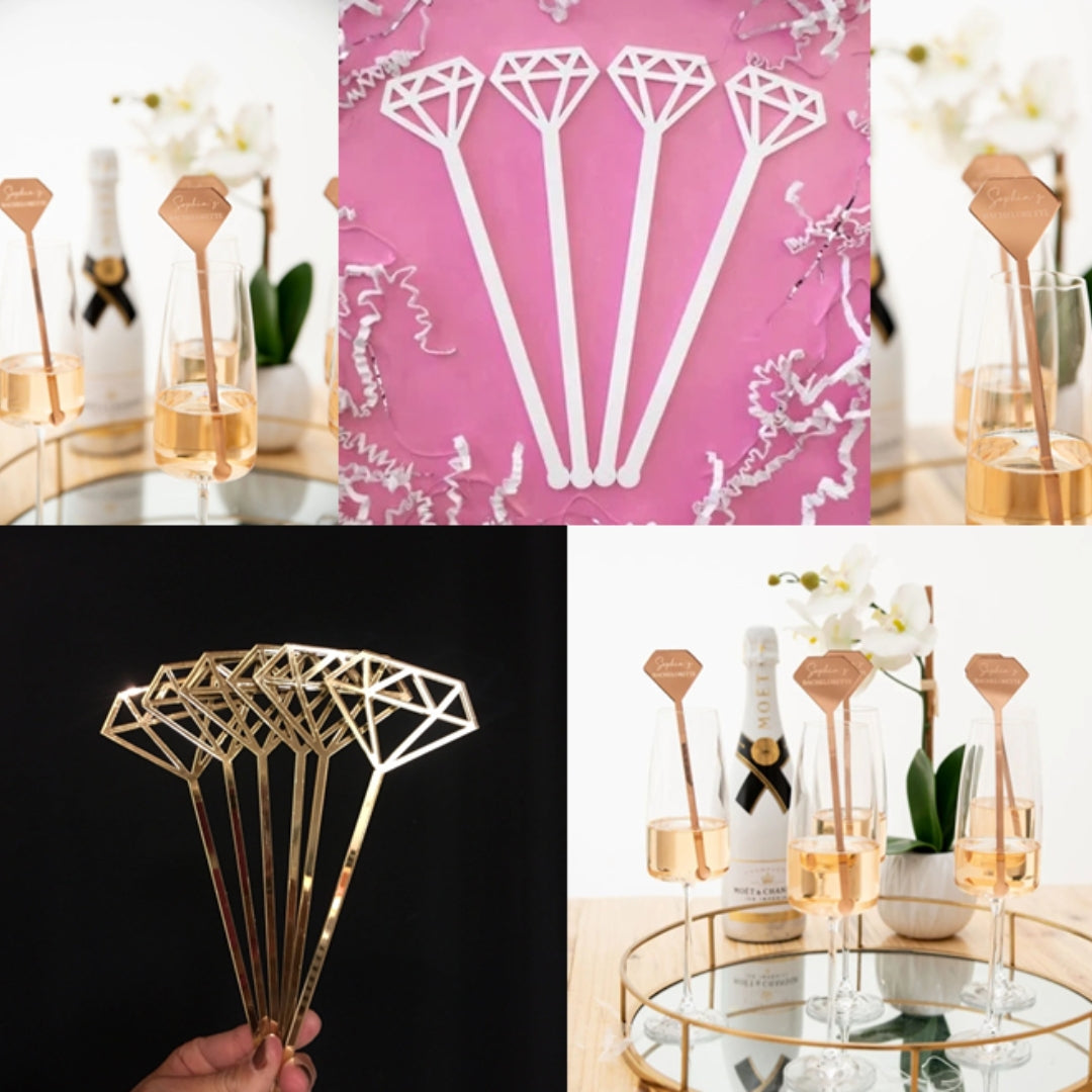 Diamond Shaped Stirrers