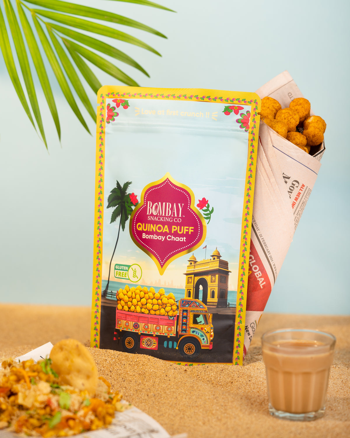 Quinoa Puff Bombay Chaat