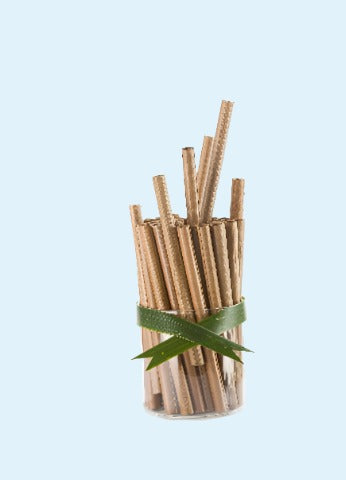 Bamboo Short Cocktail Straw