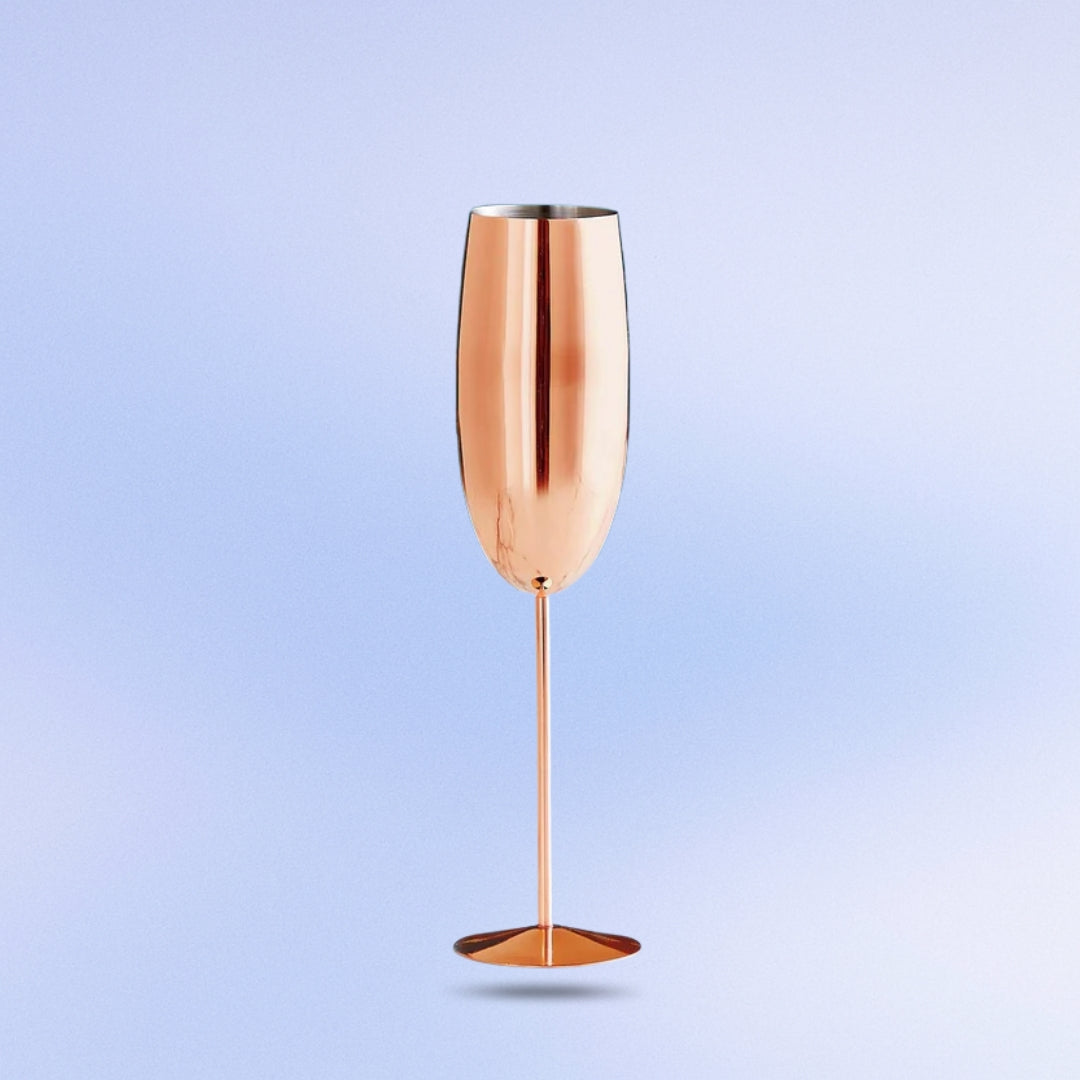 Ss Champagne Fluits Rose Gold
