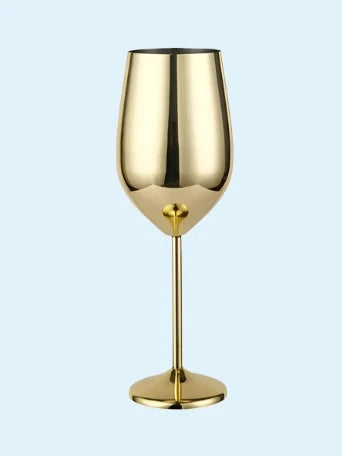 Wine Glass Gold